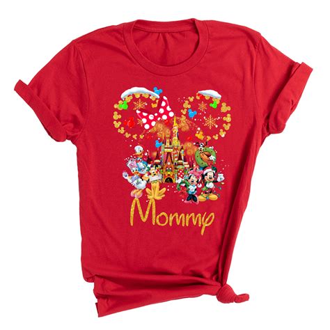 Disney-Inspired Family Christmas Shirts – Matching Holiday Graphic Tees ...
