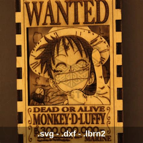 Buy One Piece Wanted Poster Online In India - Etsy India