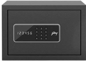 Godrej 8 Liters Digital Electronic Safe Home - Ebony, Weight 5 KG ...