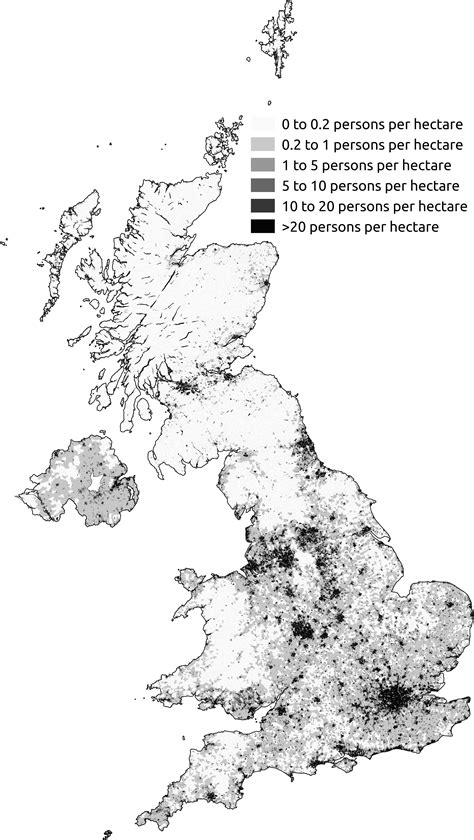 Great Britain Cities By Population