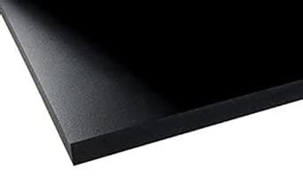 PVC Foam Board Sheet - 24" x 24" - Black - 12mm Thickness - Used in ...