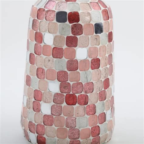Buy Corsica Mable Small Glass Mosaic Vase from Corsica by Home Centre ...