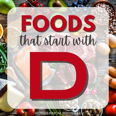 Foods That Start With D