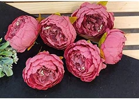 Buy SATYAM KRAFT 5 Pcs Artificial Chrysanthemum Ball Hydrangea Flower ...