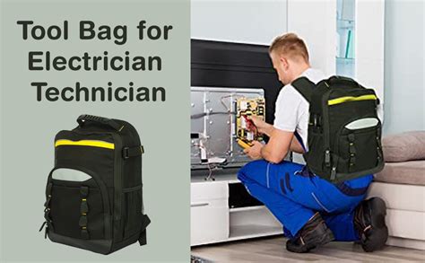 PAHAL Heavy Duty Fabric Tool Bag Back Pack (Yellow & Black) for ...