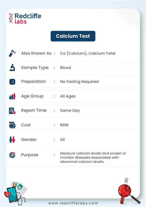 Calcium Test - Price, Importance, Procedure, Normal Range