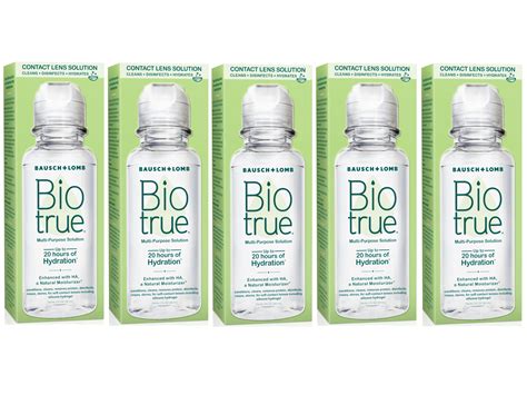 5 Pack - Biotrue Multi-Purpose Contact Lens Solution–from Bausch + Lomb ...