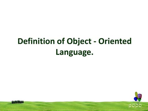 Object Language 的图像结果
