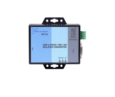 Serial To USB Converter - SC11U Isolated RS232 RS485 RS422 To USB ...