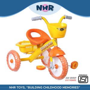 NHR Tom&Jerry Stylish Kids Tricycles with Backrest Seat, Front & Back ...