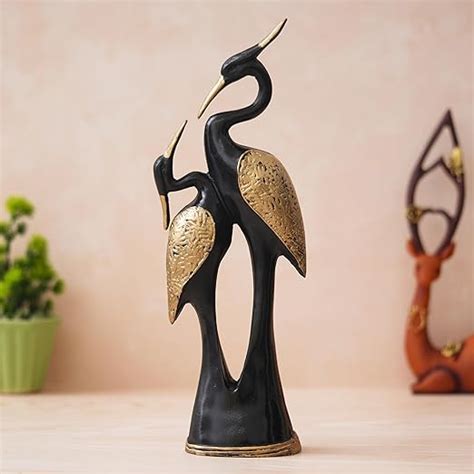 Webelkart Premium Swan Pair of Kissing Duck Showpieces for Home and ...