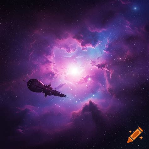 Abstract space art on Craiyon