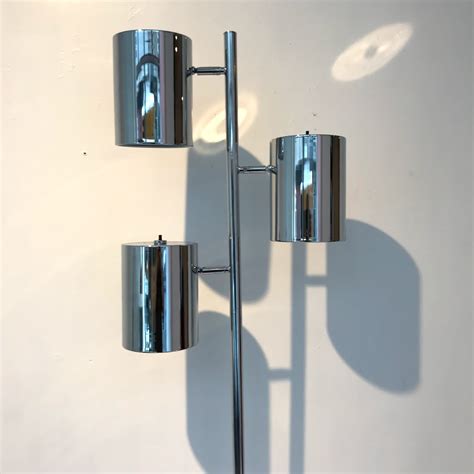 Chrome CB2 Floor Lamp