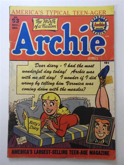 Image result for Archie Comics 1950s