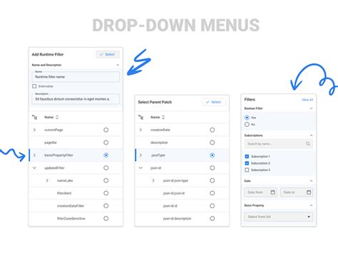 Image result for Drop Down Menu