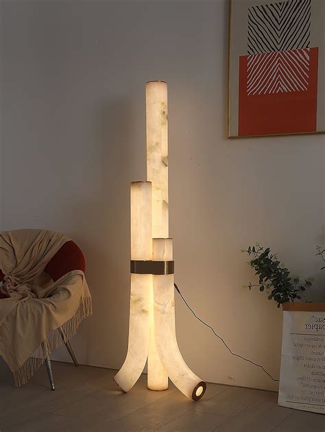 Piped Marble Floor Lamp – Vakkerlight