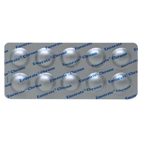 Encorate Chrono 200 Tablet: Uses, Side Effects, Price, Dosage & More ...