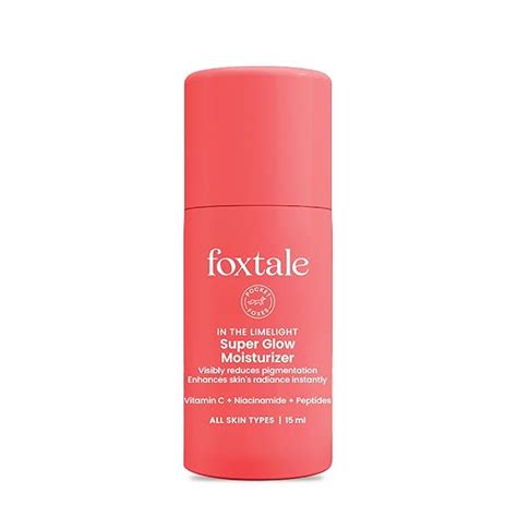 Foxtale Vitamin C Super Glow Winter Moisturizer with Niacinamide ...