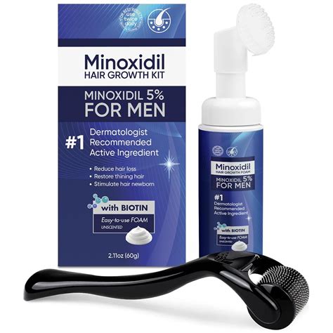 5% Minoxidil Foam Kit, 5% Minoxidil for Men Foam, India | Ubuy