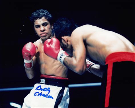 BOBBY CHACON (1951-2016) Boxing Signed Photograph FEATHERWEIGHT ...