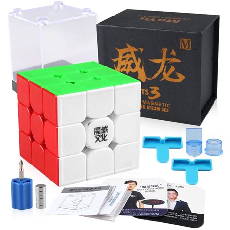 Coogam Moyu Weilong GTS3 M Speed Cube GTS V3 Magnetic Stickerless 3x3 ...