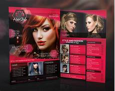 Hair Style Flyers by Hair Salon Fashion Style Business Flyer Hair Style Flyers