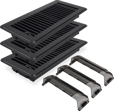 Floor Vent Covers Floor Register, 6x10 , Heavy Duty Steel Walkable Easy ...