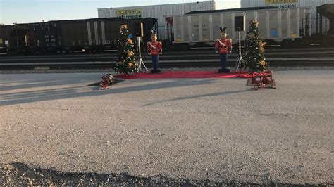 BNSF's Holiday Express for military families