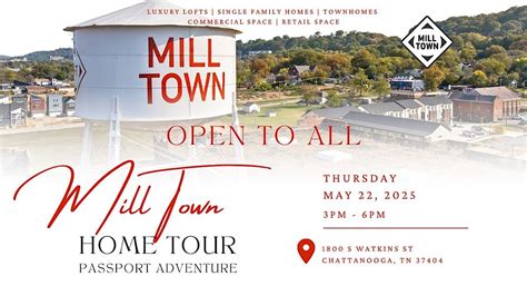 Mill Town Home Tour Passport Adventure, 1800 S Watkins St, Chattanooga ...