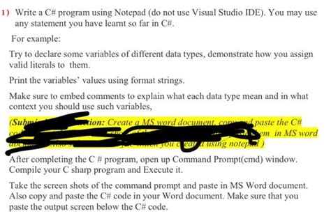 How to Run C Program Using Notepad 的图像结果