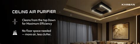 Buy Bladeless Ceiling Fan with Air Purifier & Chandelier Light |Karban