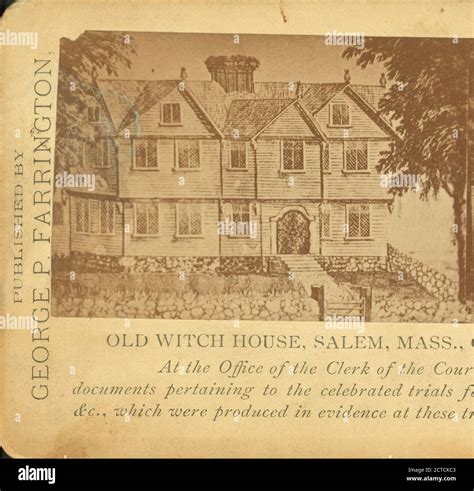 Old Witch House, Salem, Mass., Massachusetts, Salem (Mass Stock Photo ...