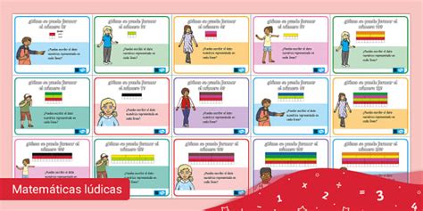 Carteles: Representación de números con regletas - Twinkl