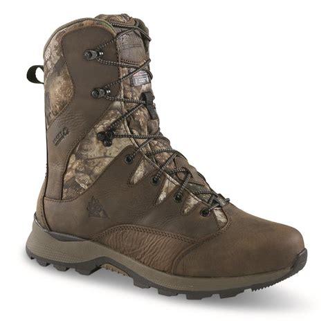 Rocky Men's Trophy 9" Waterproof Insulated Hunting Boots, 800 Gram ...