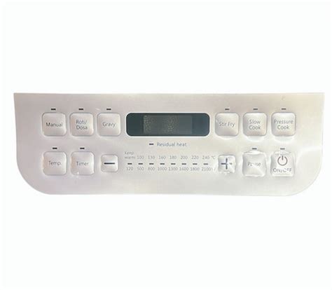 Philips Induction Control Panel Sticker For Model HD4928 | Sparemaster