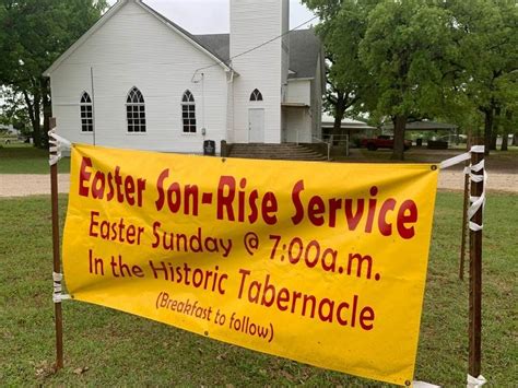 Easter Son-Rise Service, Dew Methodist Church - Dew, Texas, Teague, 20 ...