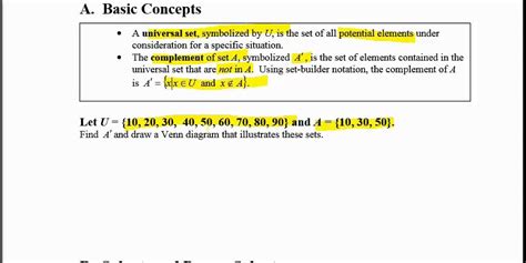 Image result for Conjunto Complemento