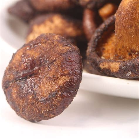 Buy SXET Shiitake Mushroom Crisps, 1.9oz Crunchy Mushroom Snacks, Whole ...