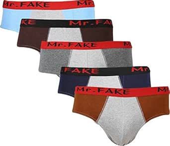Buy Wyatt Mr.Fake Men's Brief (Pack of 5), SPN-B2S (S) at Amazon.in