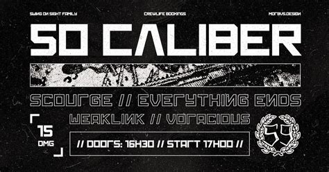 50 CALIBER vs EVERYTHING ENDS vs SCOURGE vs WEAK LINK vs VORACIOUS ...