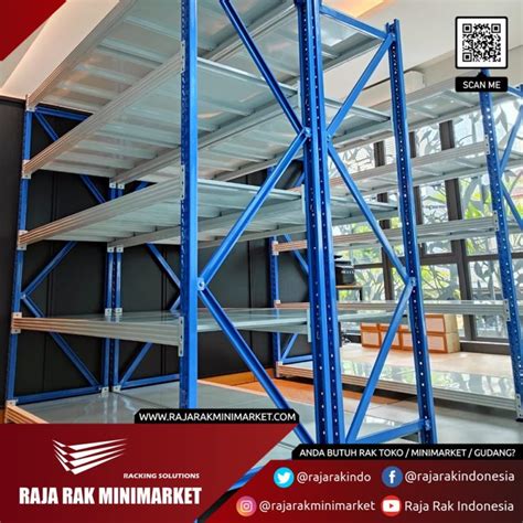 Pemasangan Rak Besi Gudang Light Duty Tipe RR-250 ke Kebayoran Baru ...