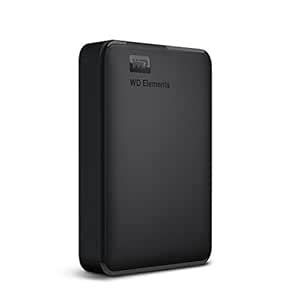 Western Digital WD 5TB Elements Portable Hard Disk Drive, USB 3.0 ...