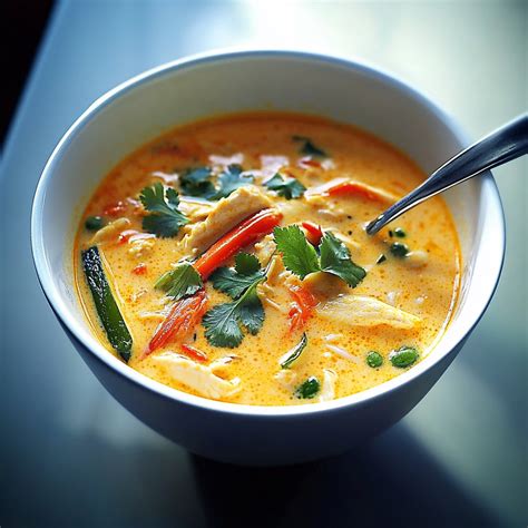 Authentic Thai Coconut Curry Soup Recipe