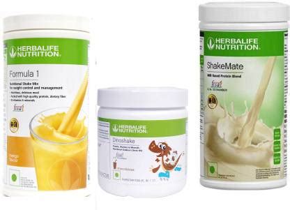 Herbalife Nutrition formula 1 mango 500g + shakemate 500g + dinoshake ...