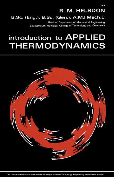 Introduction to Applied Thermodynamics: The Commonwealth and ...