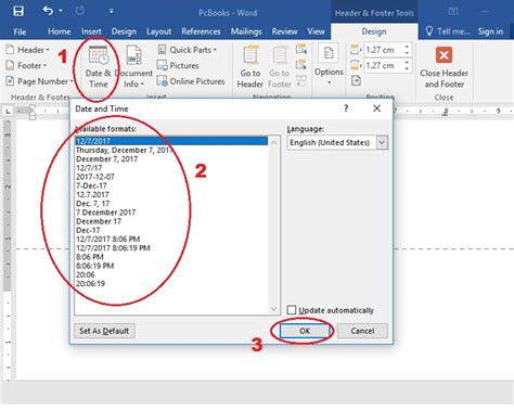 Image result for Header Footer Word