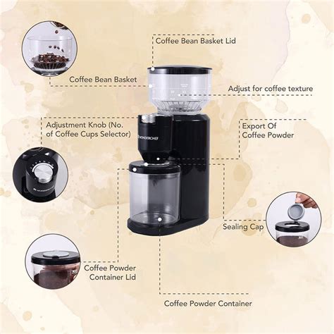 Regalia Electric Coffee Grinder | Burr Grinder | 31 Grinding Settings ...