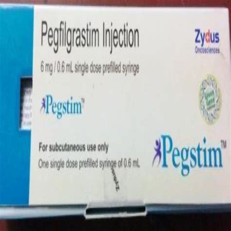 Pegfilgrastim Administration 的图像结果