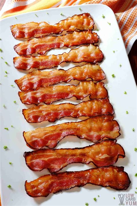 How to Bake Bacon in the Oven for Perfect Crispy Strips | Low Carb Yum