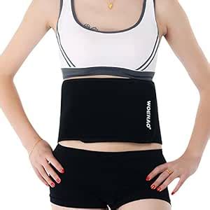 Buy KITCHENNZ Black, M: Men And Women Adjustable Elstiac Waist Support ...
